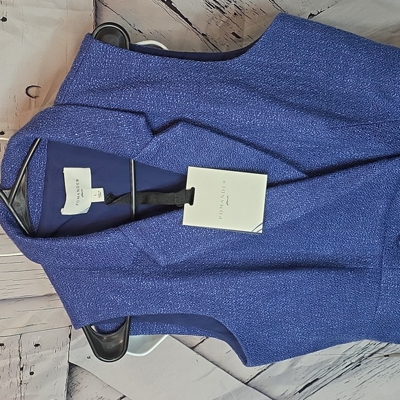 Pomander Place Sleeveless Navy Tweed Campbell Romper Numerous Sizes Available - Picture 9 of 10